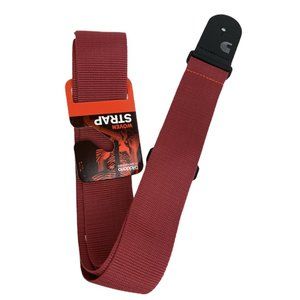 Guitar Strap Red Polypropylene D'Addario Planet Wa